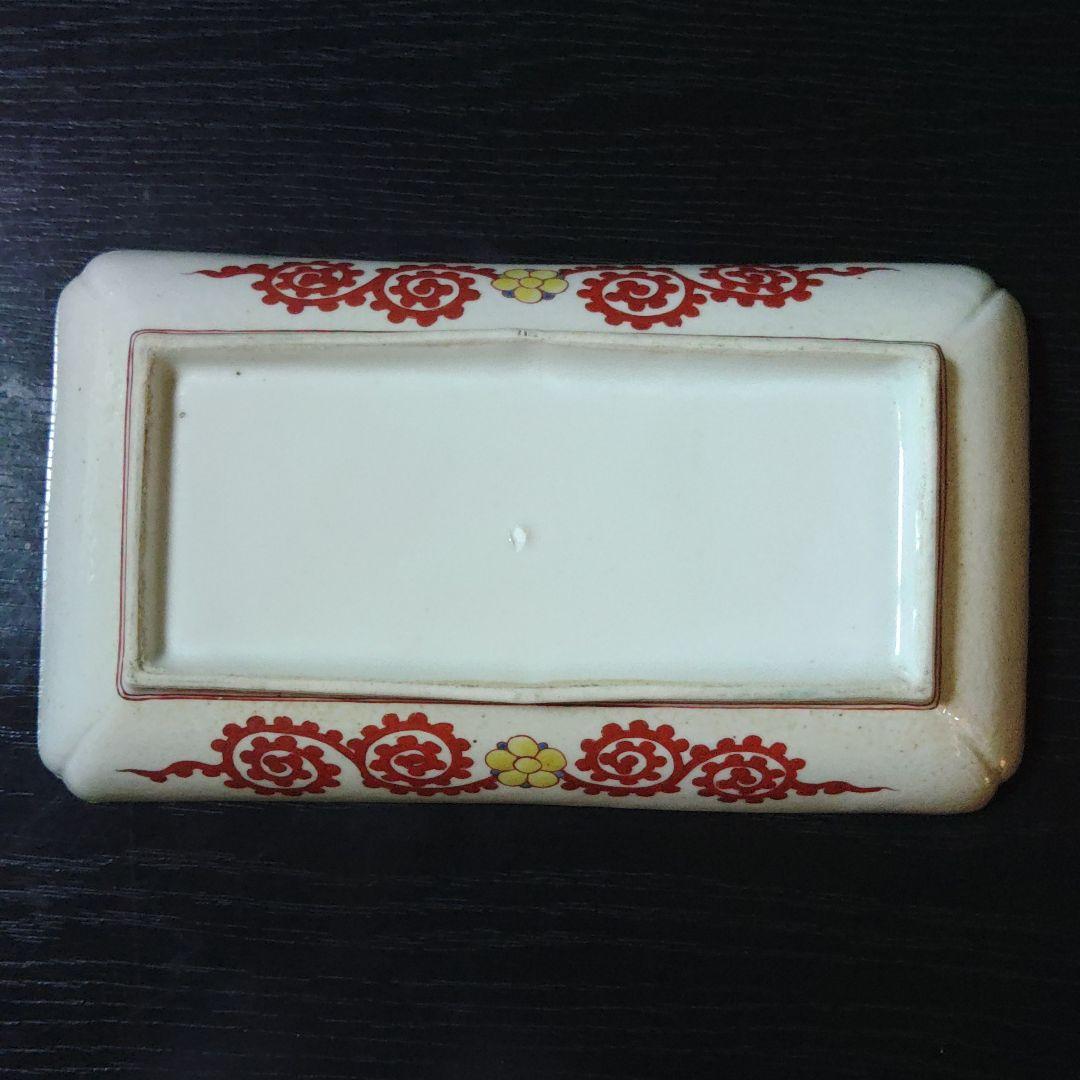 古伊万里　柿右衛門　竜虎の図