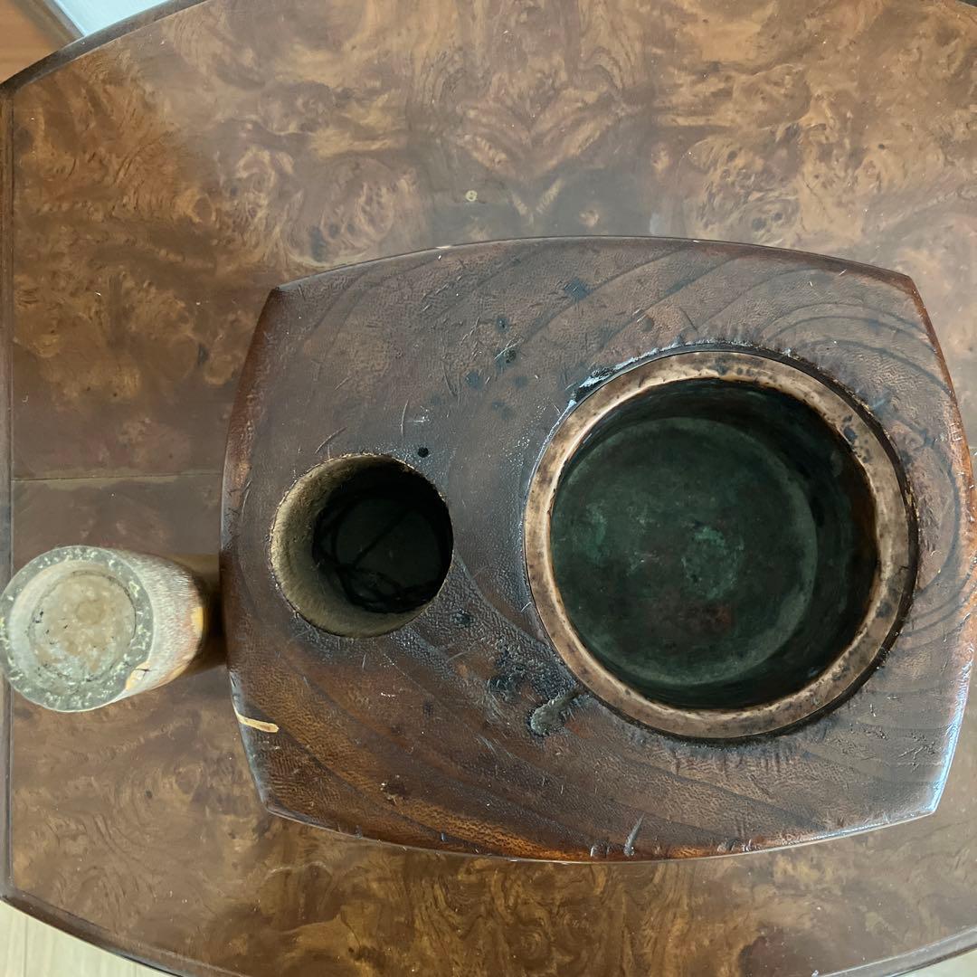 キセル灰皿　煙管灰皿