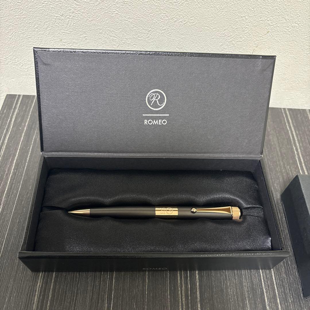 ROMEO No.3 ファインブラッシュ　ガンメタル　アプリコットゴールド