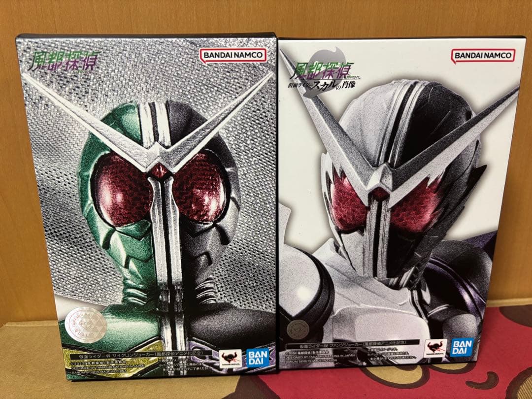 真骨彫製法 仮面ライダーダブル サイクロンジョーカー＋ファングジョーカー未開封