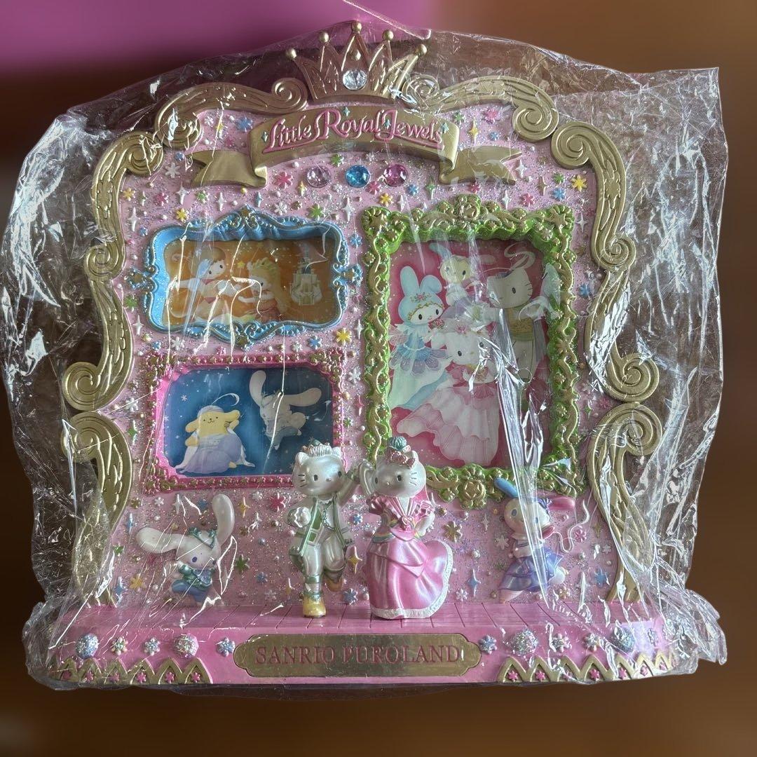 未使用 サンリオ ピューロランド 陶器 フォトフレーム うさはな シナモロール