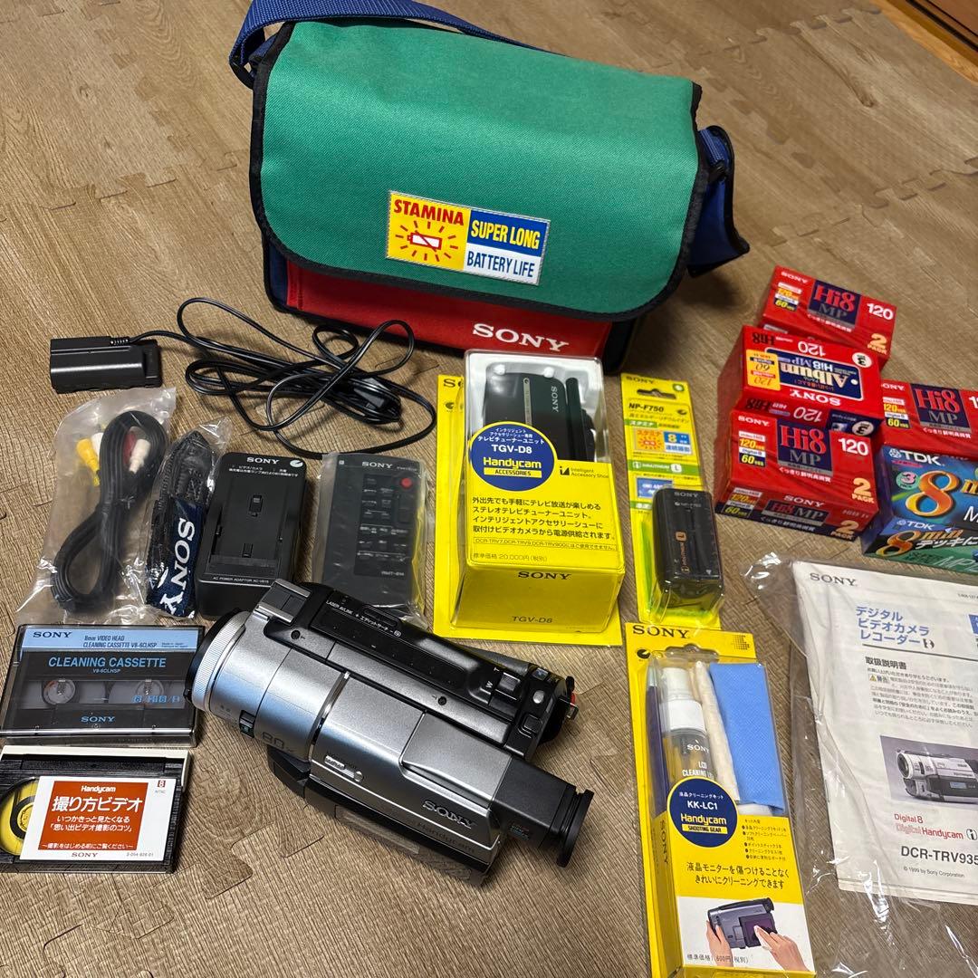 SONY デジタルビデオカメラレコーダー　DCR-TRV935K 8mmテープ