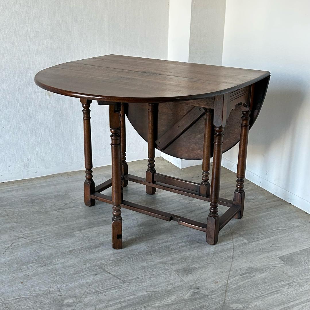 アンティーク 家具 ゲートレッグテーブルテーブル 1930年頃 英国製 550A