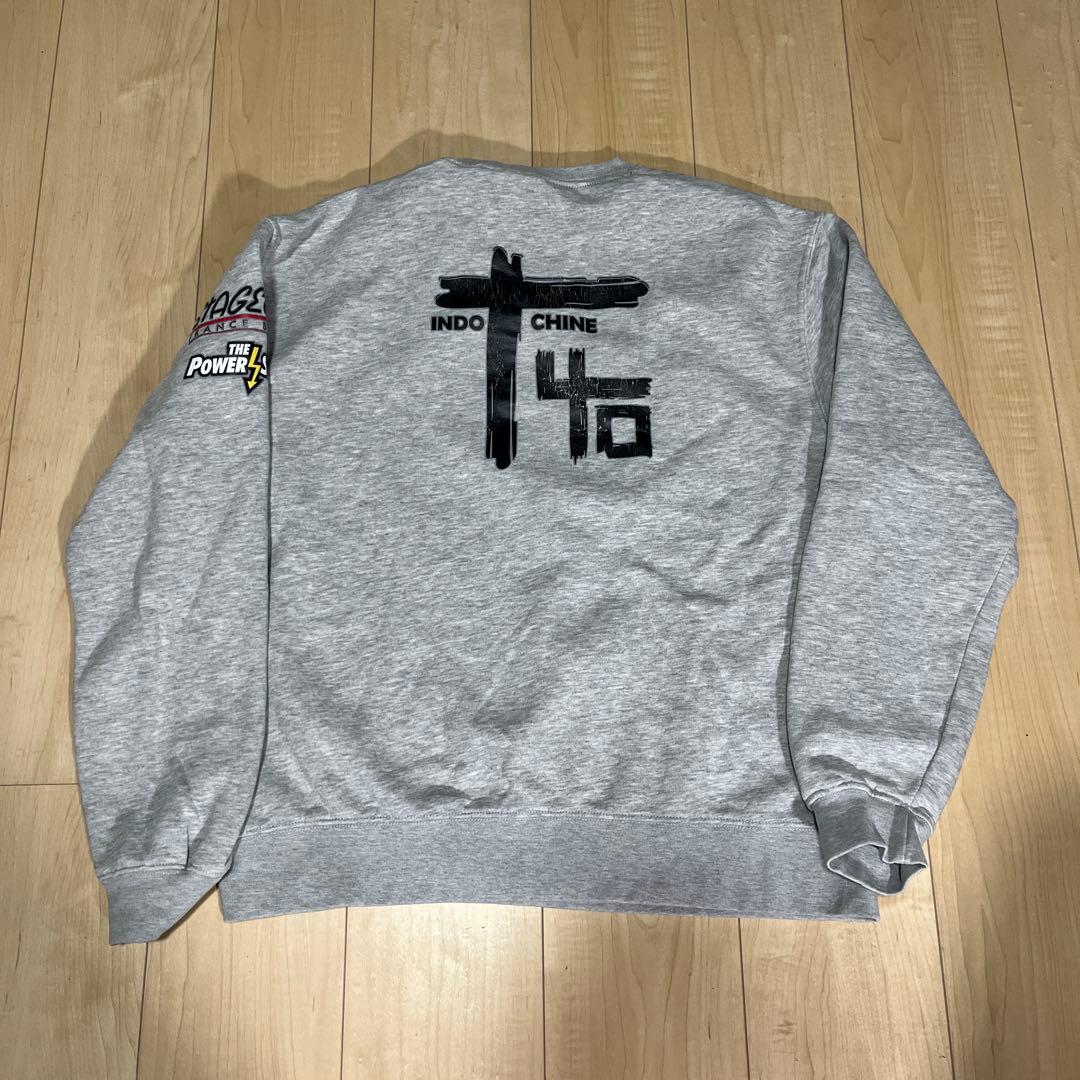 INDOCHINE スウェットフランス　スタッフ　クルー　ツアー