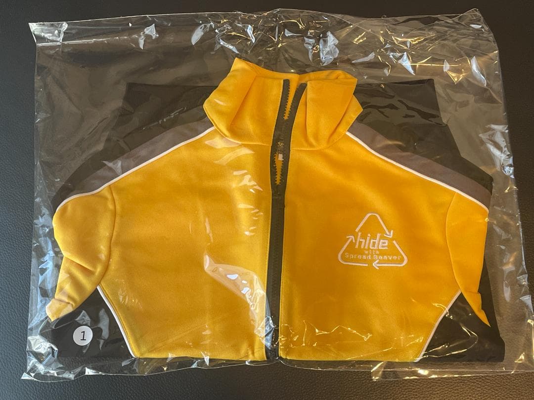 正規品　サイズ１　hideサイドカーブジャージ　イエロー　LEMONeD