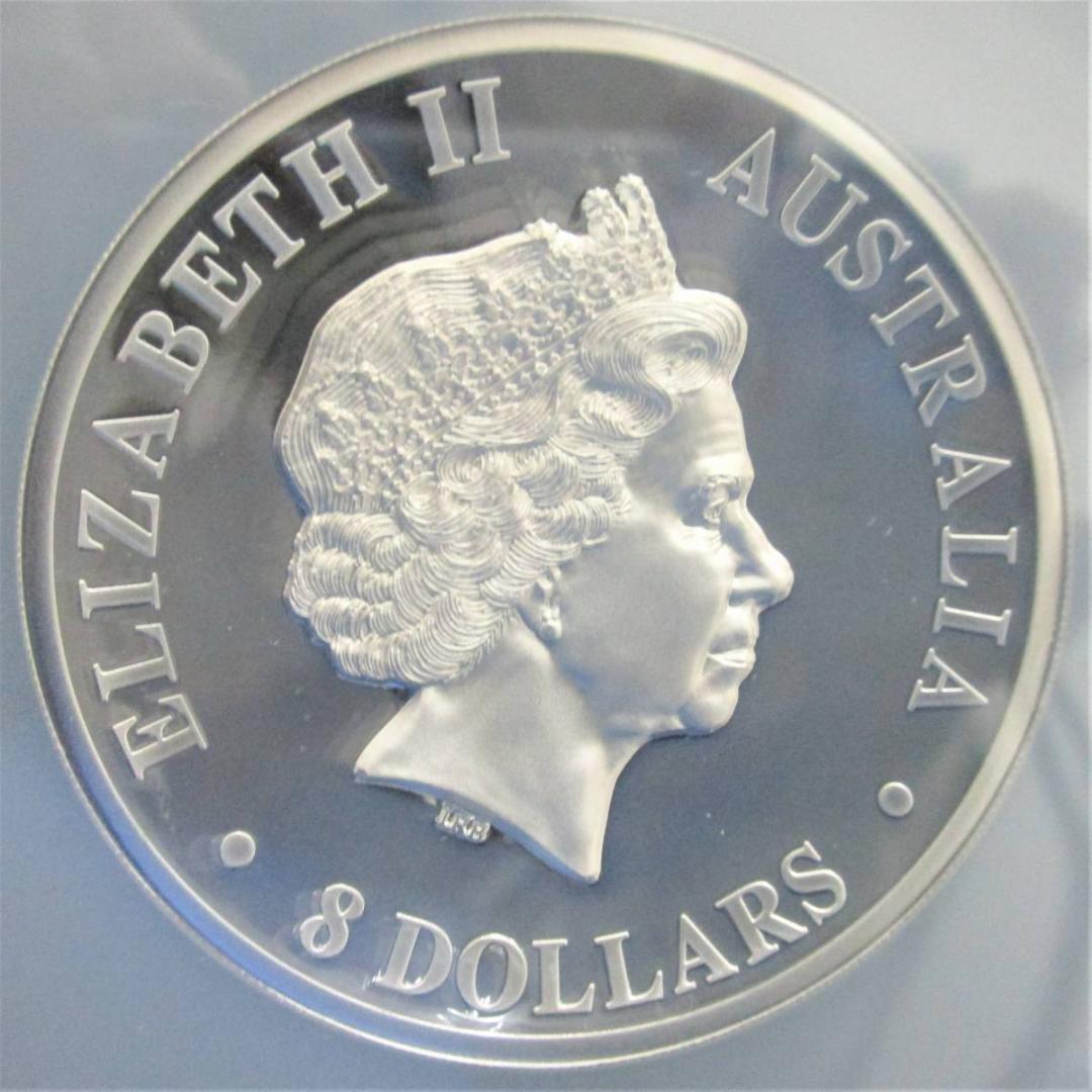 ５オンス 大型銀貨オーストラリア 2013年 ハイレリーフ コアラ ８ドル 純銀