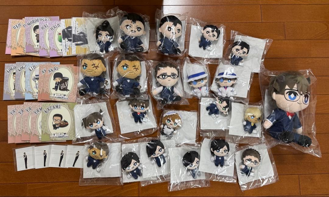 名探偵コナン　セガラッキーくじ　諸伏高明　上原由衣　大和敢助　ぬいぐるみセット1