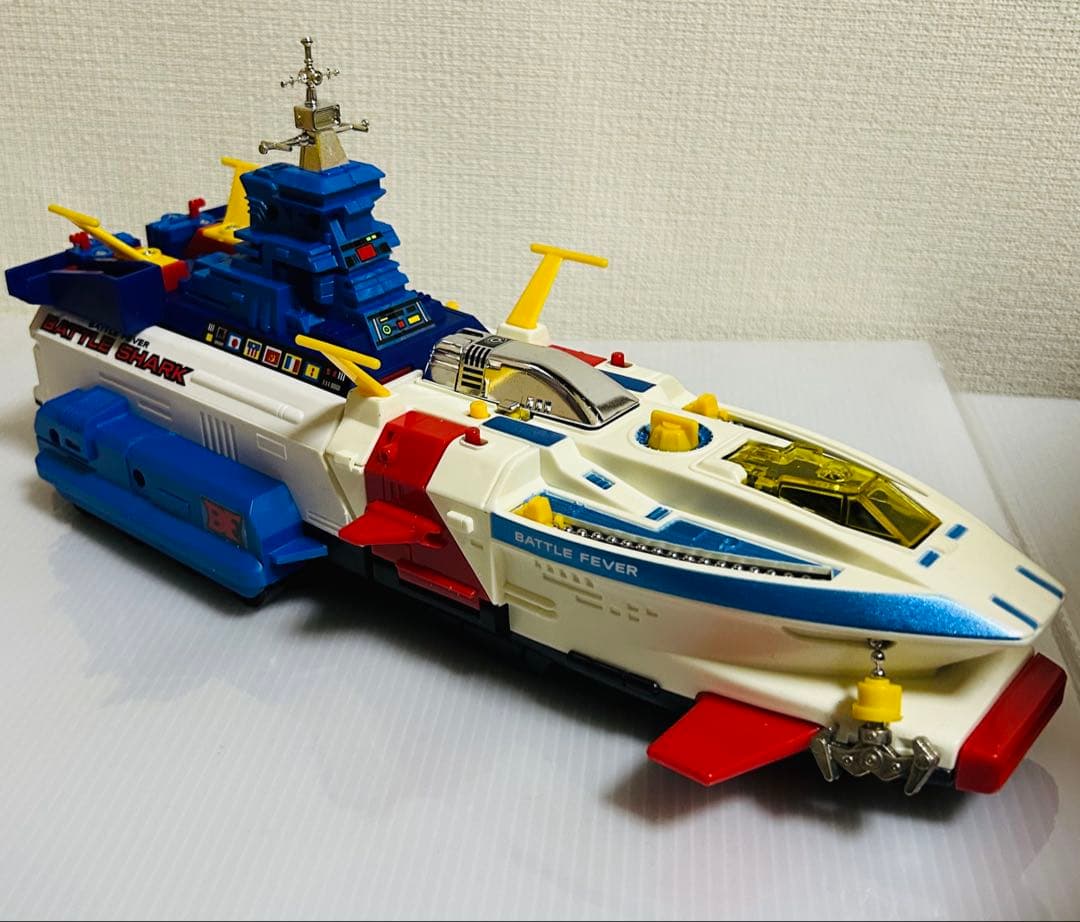 【バトルフィーバーJ】ＤＸバトルシャーク ＆バトルフィーバーロボ　セット