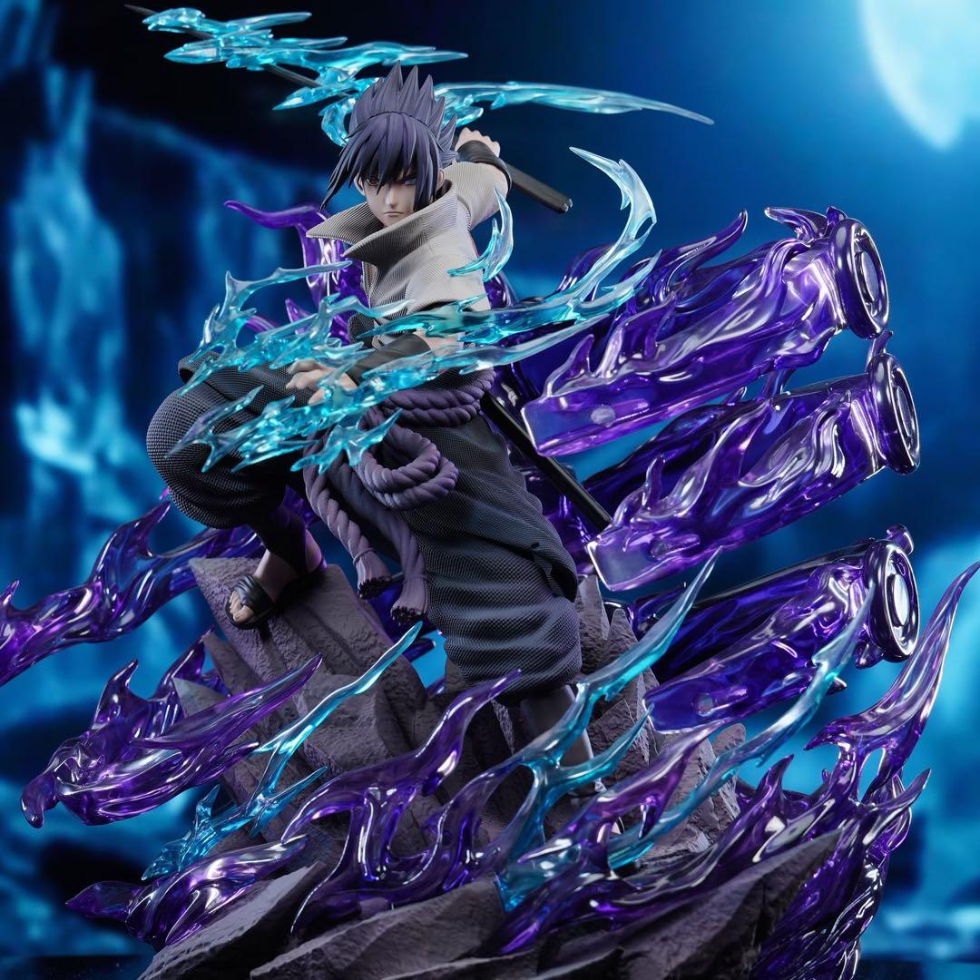 NARUTO ナルト 疾風伝　うちはサスケ フィギュア ガレージキット