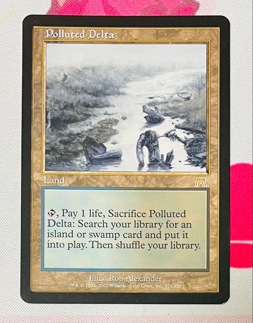 MTG 汚染された三角州 Polluted Delta オンスロート 英語版