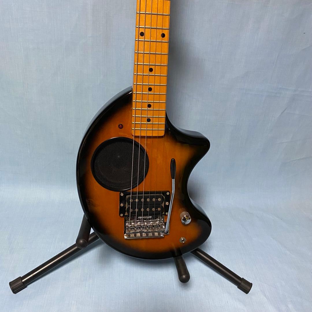 美品 FERNANDES ZO-3 芸達者エレキギター アンプ内蔵 サンバースト