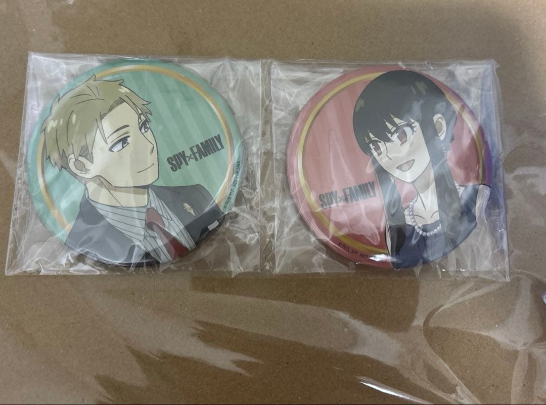 SPY✖️FAMILY アニメSeason2 楽天特典缶バッジ