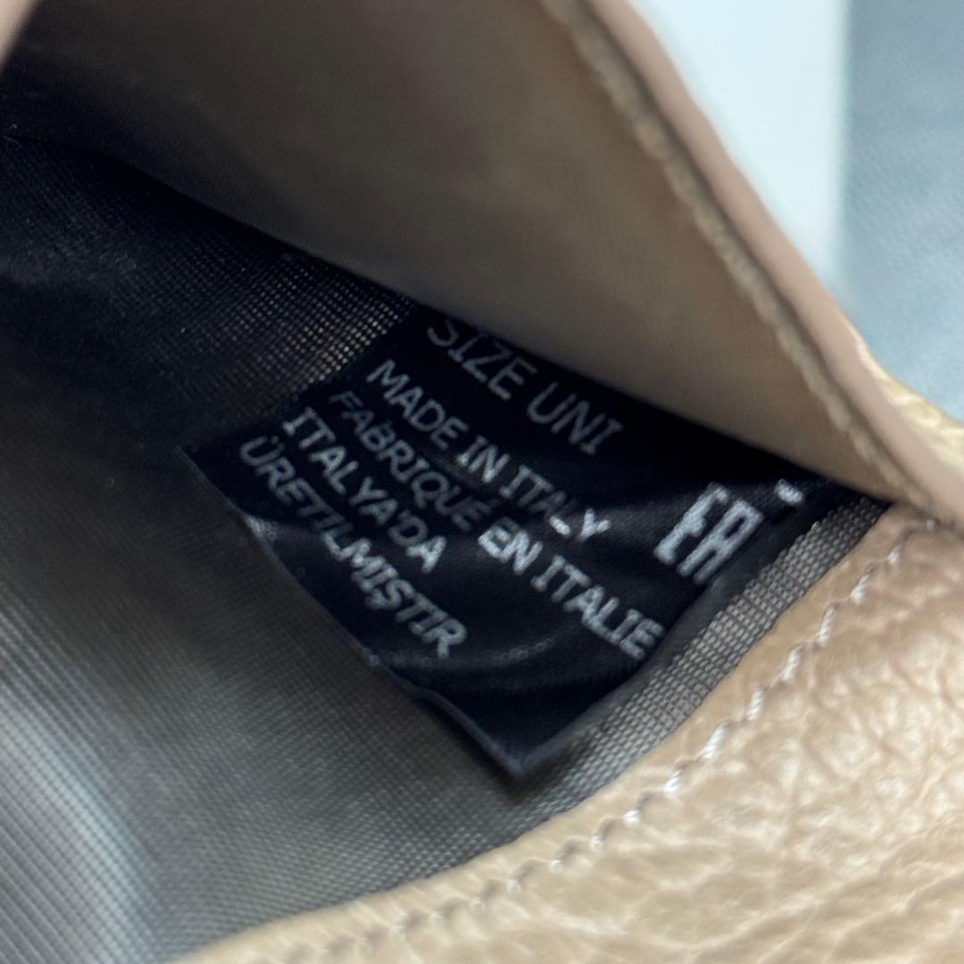 メゾンマルジェラ 4ステッチ ミニウォレット ケース ベージュ