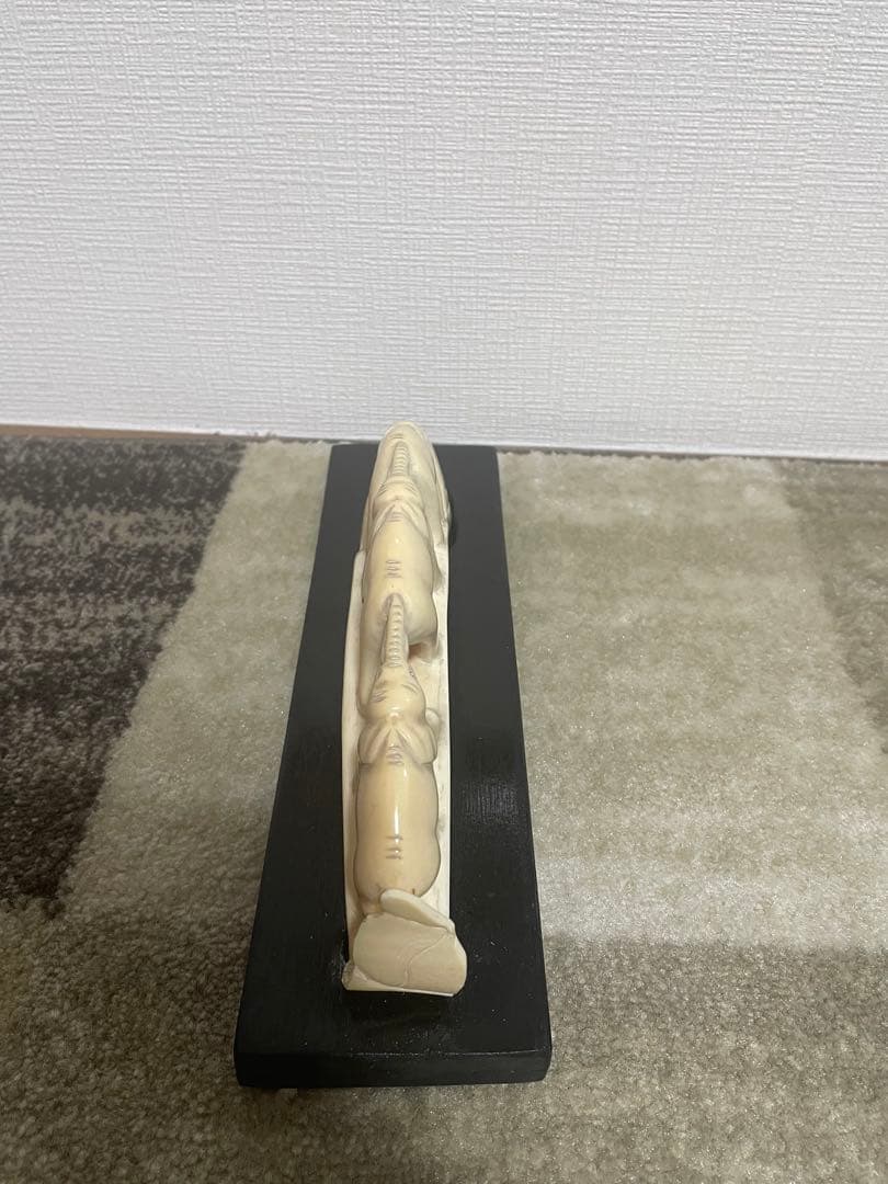 天然素材　象置物