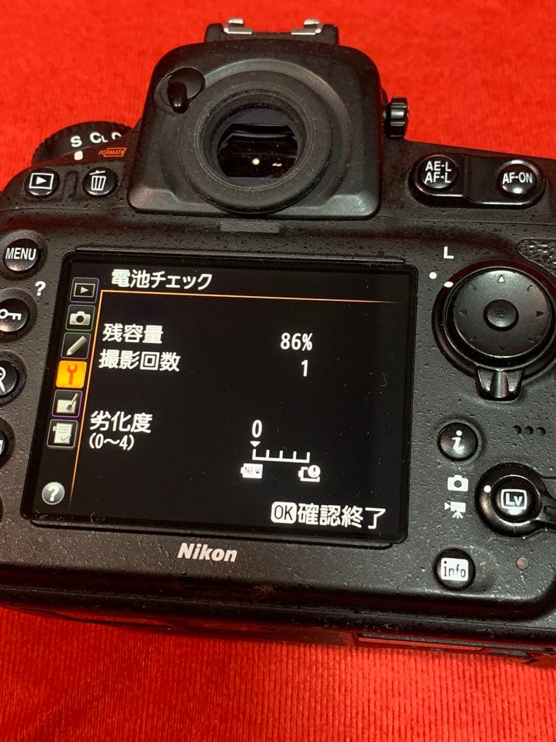 Nikon D810 / バッテリーグリップ MB-12セット