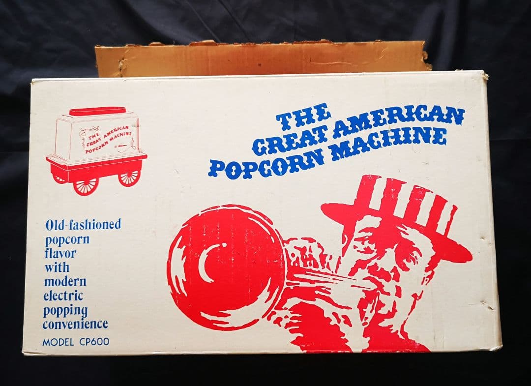 ♦️レトロ＆レア♦️ポップコーンマシーン 日本東通工業(株)「末組立品」