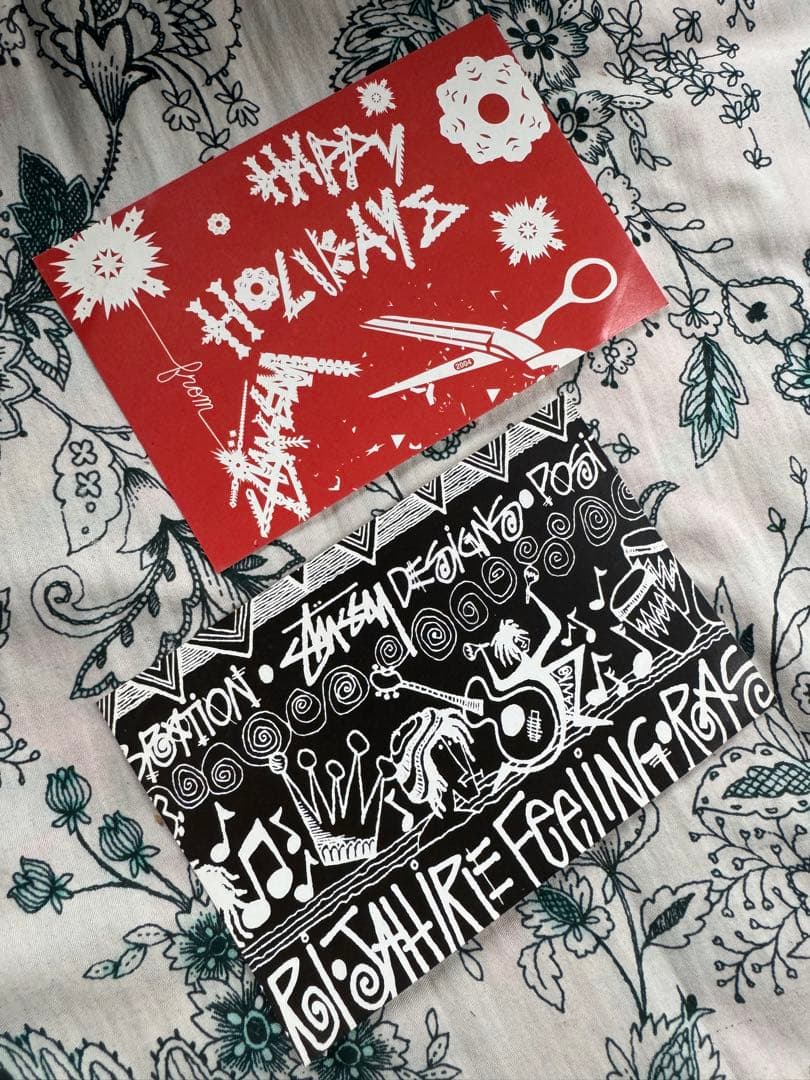 Stussy ショッピングバッグ 4点 ハガキ二枚 レア 貴重 年代物