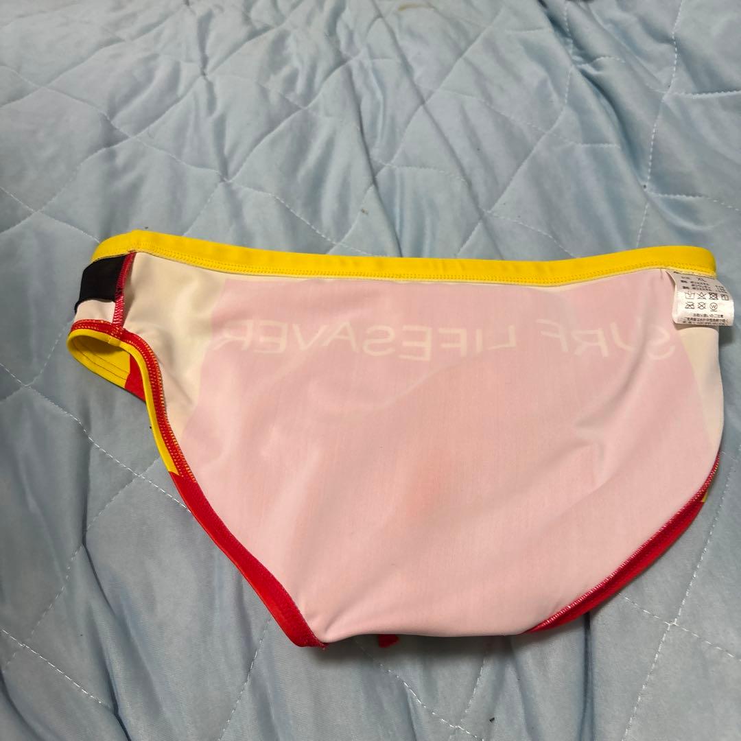 Lifesaving Japan GUARD 競泳水着 赤/黄色