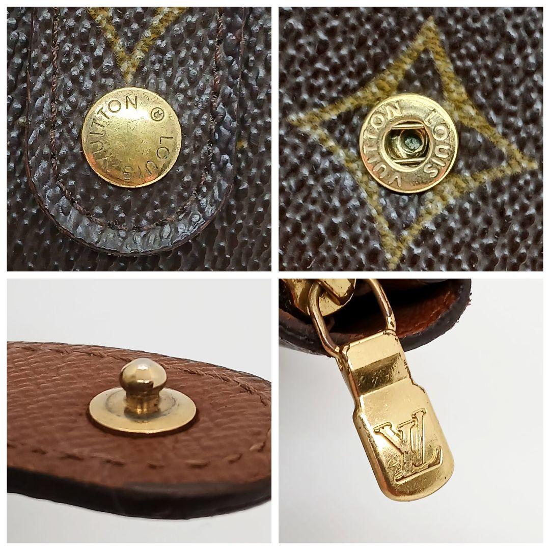 ★美品★ルイヴィトン★モノグラム コンパクトジップ 二つ折り財布★男女兼用★