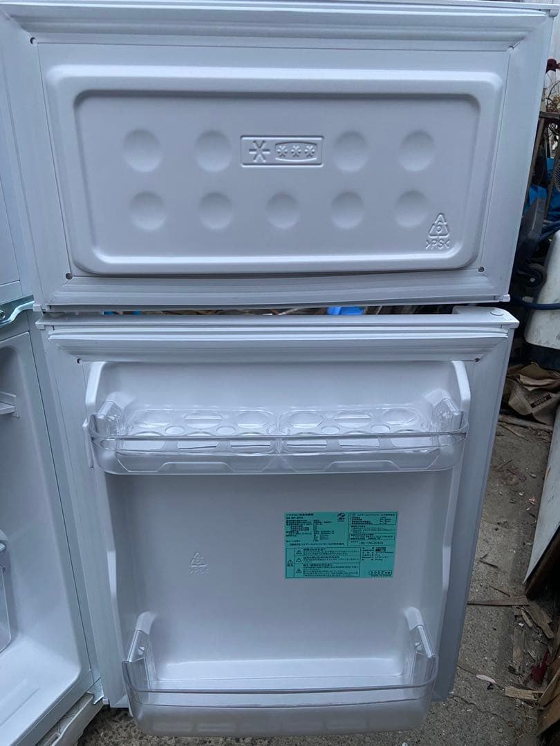 H68 Haier 2022年製 85L 冷凍冷蔵庫 ホワイト