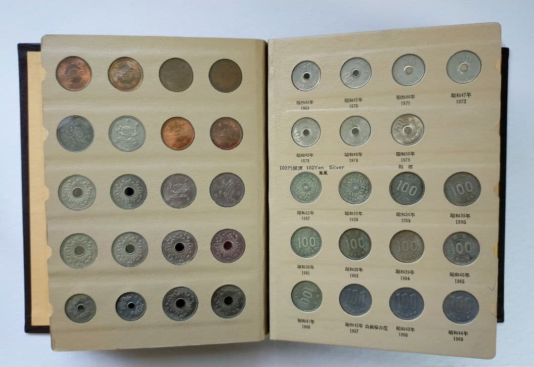 現行貨幣年号別アルバム　完全版　コンプリート　抜け無し