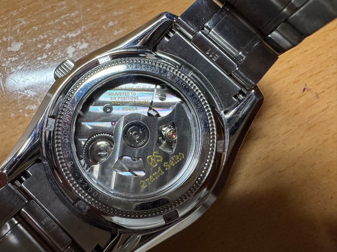 コバ　グランドセイコー SBGR315 9S65 自動巻き GRAND