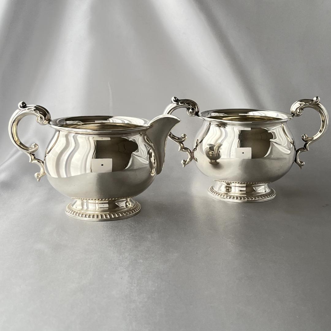 【Barker Ellis】 ビクトリアンのサービス 4点　ティーポット