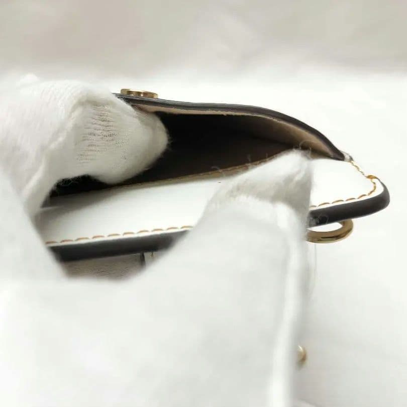 美品 COACH フォーンクロスボディ 蜂柄 スマホショルダー d27