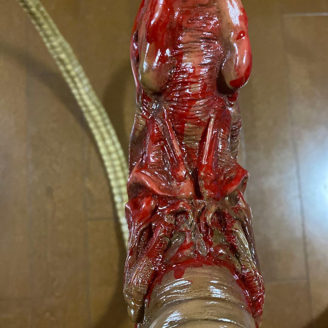 エイリアン★ソフビ★ガレージキット★チェストバスター★ツクダ★実物大1/1サイズ