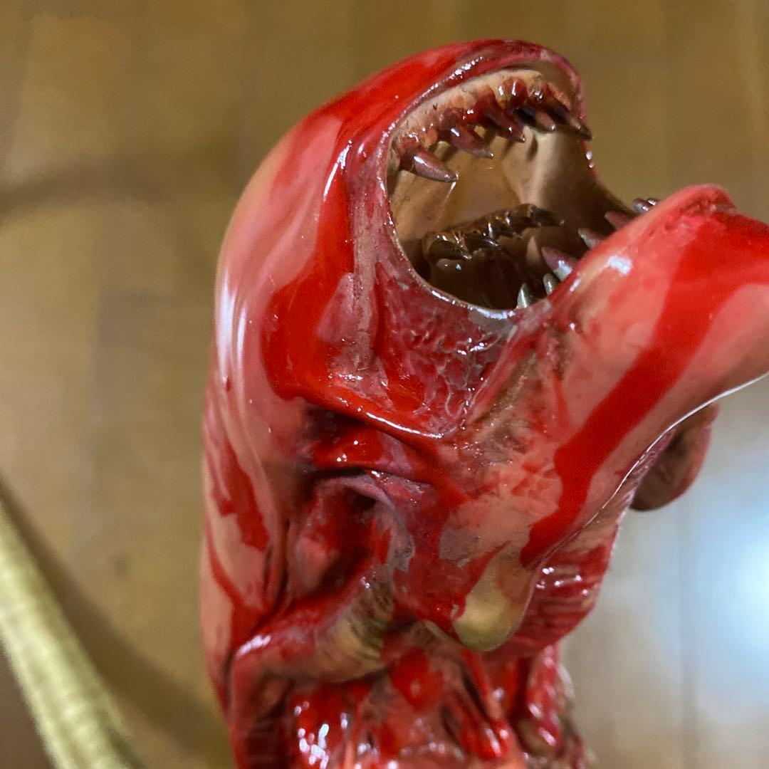 エイリアン★ソフビ★ガレージキット★チェストバスター★ツクダ★実物大1/1サイズ