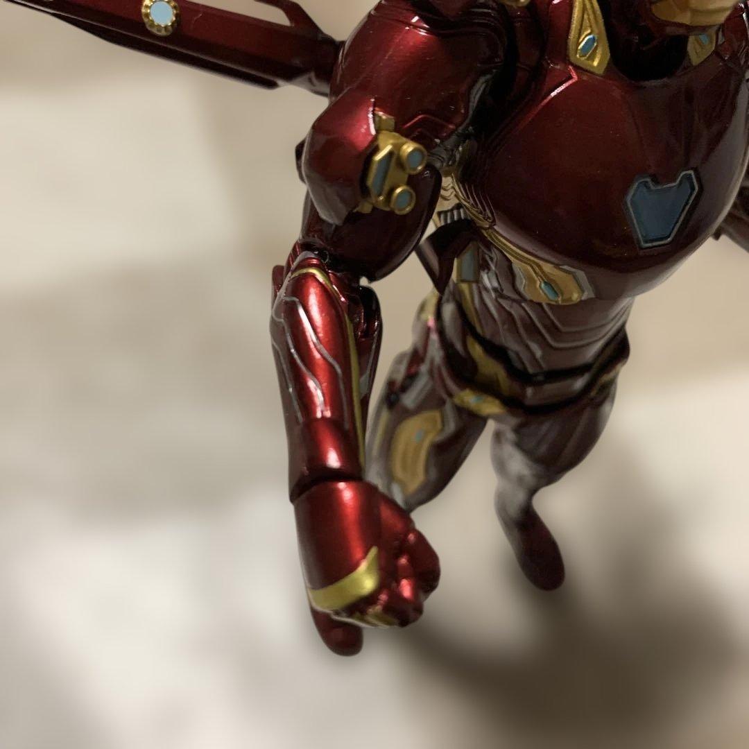 アイアンマン マーク85 マーク50 ナノウエポンセット2(右腕破損)台座セット