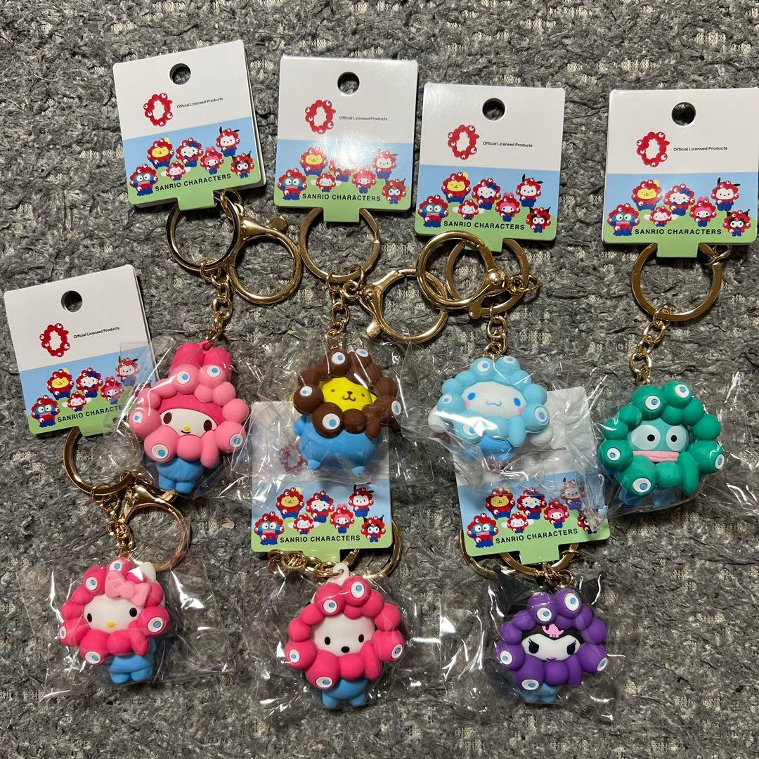 ミャクミャクサンリオパステルキーホールダー コンプリート