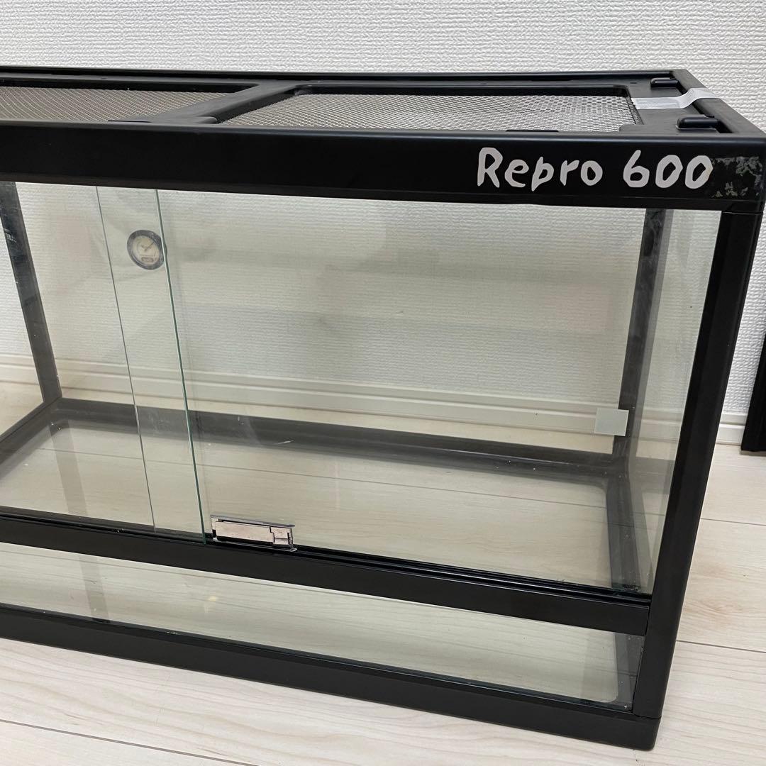 【美品】ビバリア Repro 600 爬虫類ゲージ 60センチ 紫外線ライト付