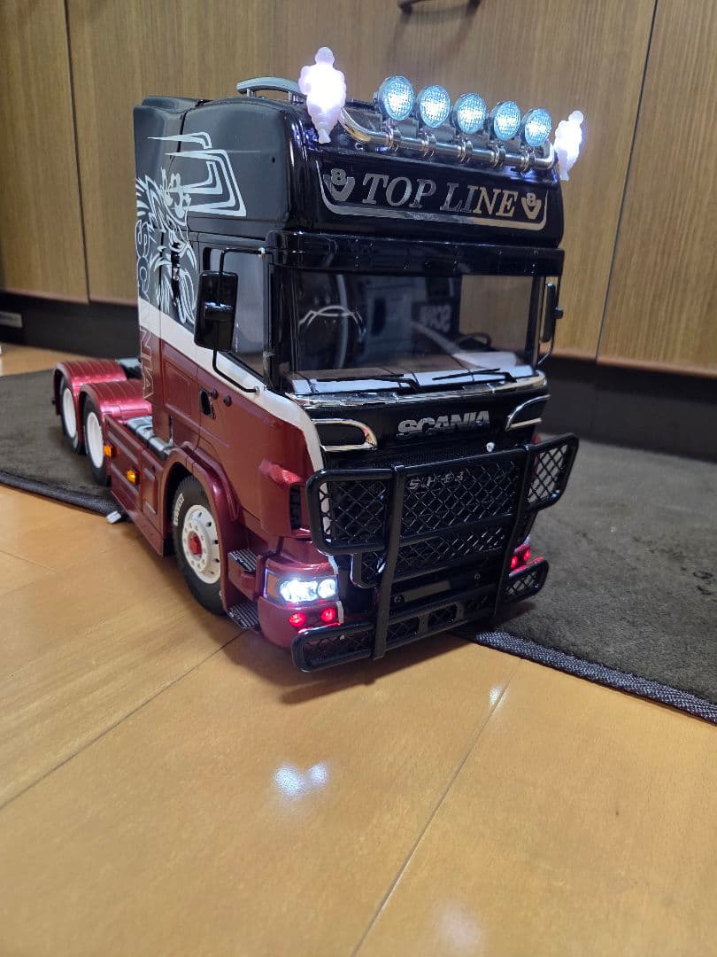 タミヤ1/14　スカニア　セミトレーラー　セット