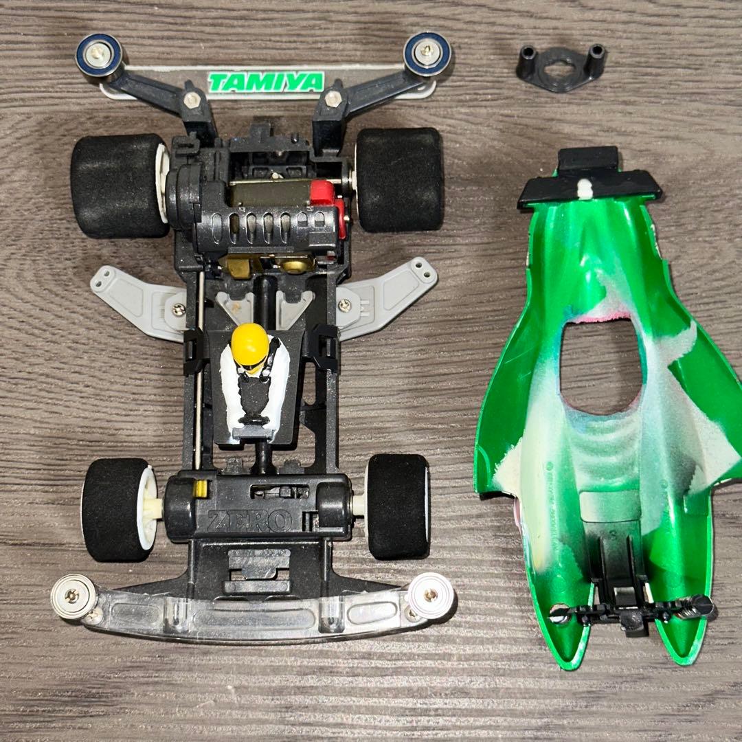 [G11041]ミニ四駆　セイントドラゴン　ローハイトスポンジタイヤ　タミヤ