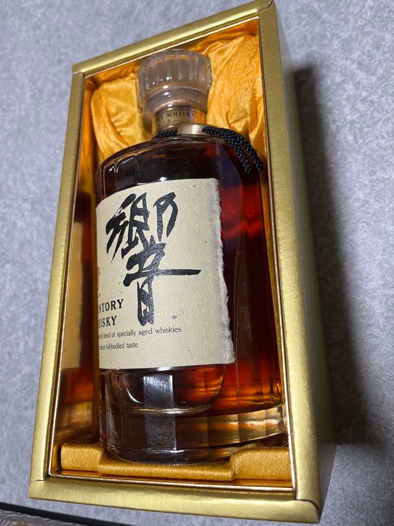 Suntory Hibiki ウイスキー　クリアキャップゴールドラベルSHN01