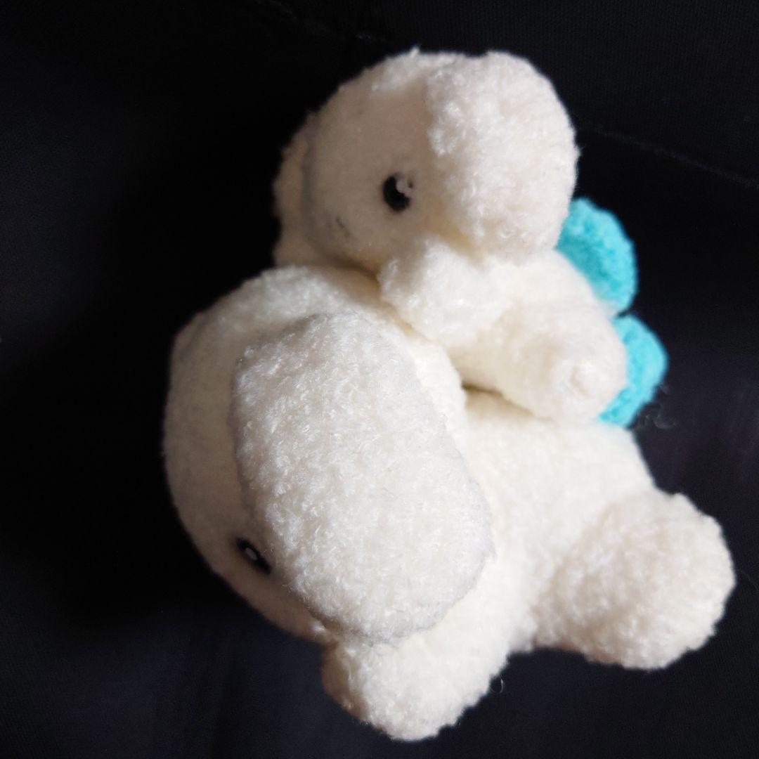 激レア サンエックス ぶるぶるどっぐ マグネット ぬいぐるみ 水色のしっぽ