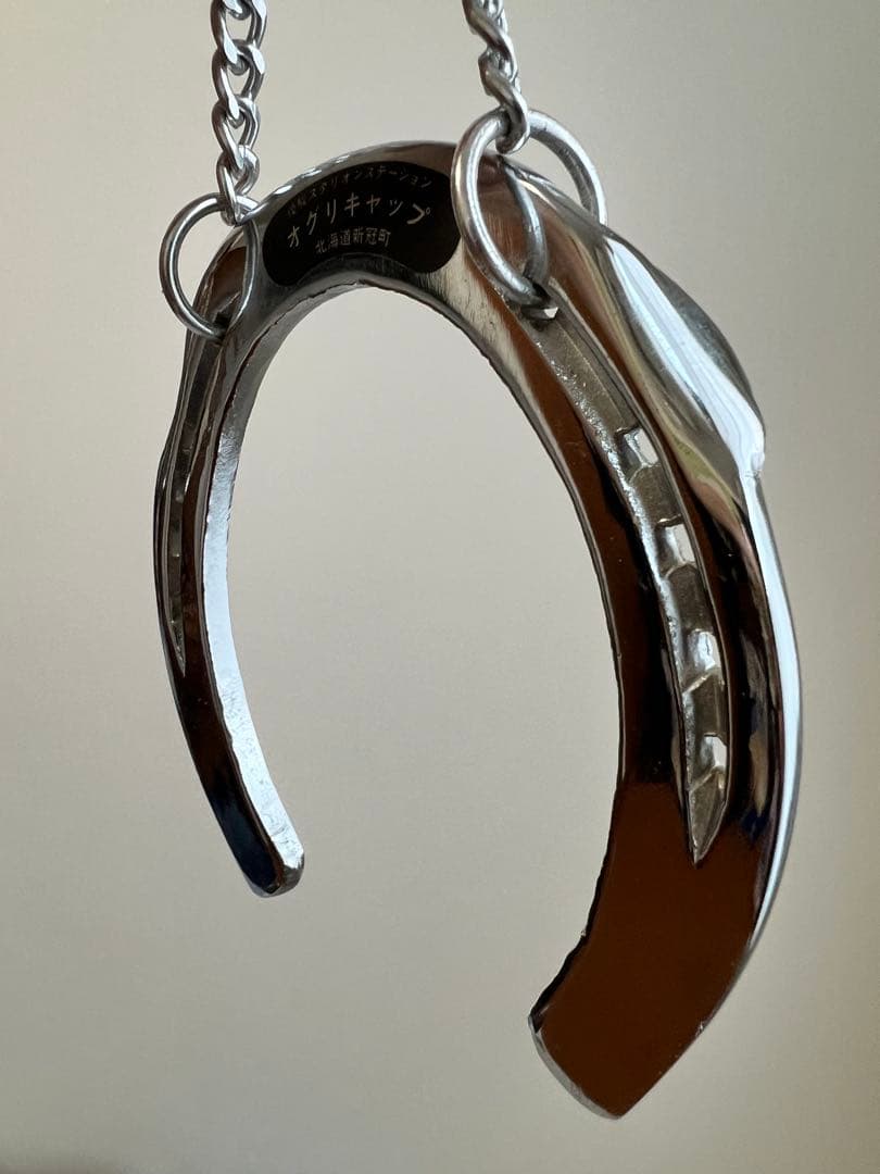 オグリキャップ　蹄鉄　優駿スタリオンステーション