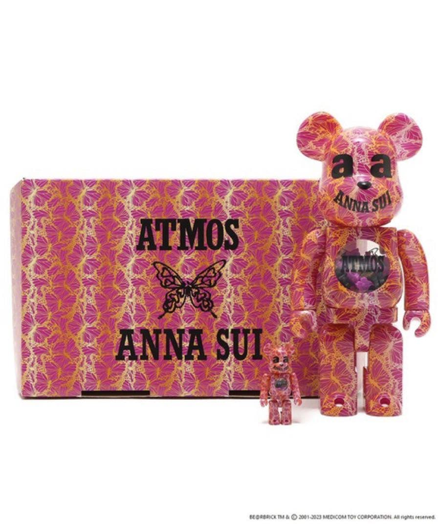 ベアブリック　アトモス　アナスイ　400% 100%