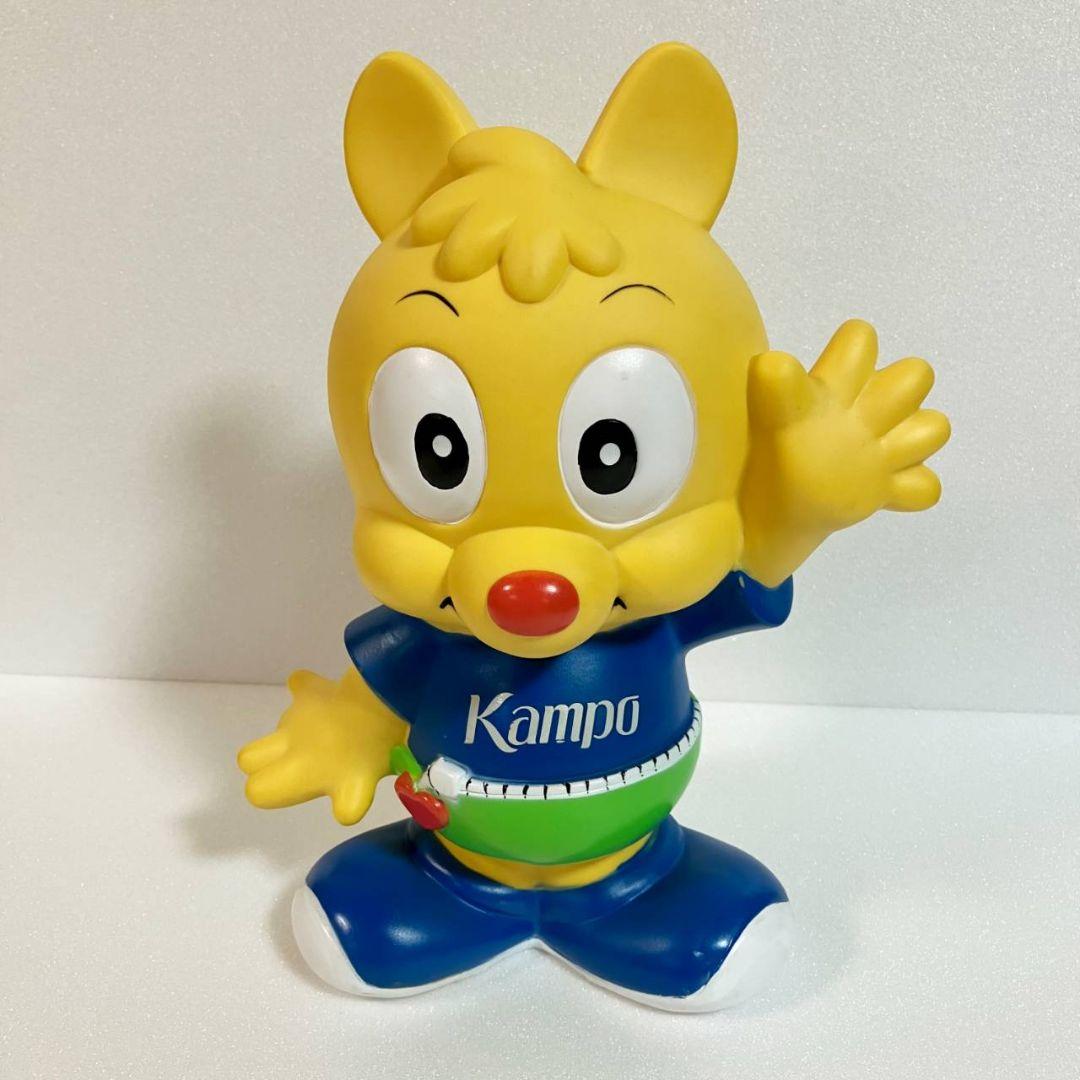 かんぽ生命　かんぽくん　ゆめちゃん　2体　店頭用　ソフビ　フィギュア　非売品