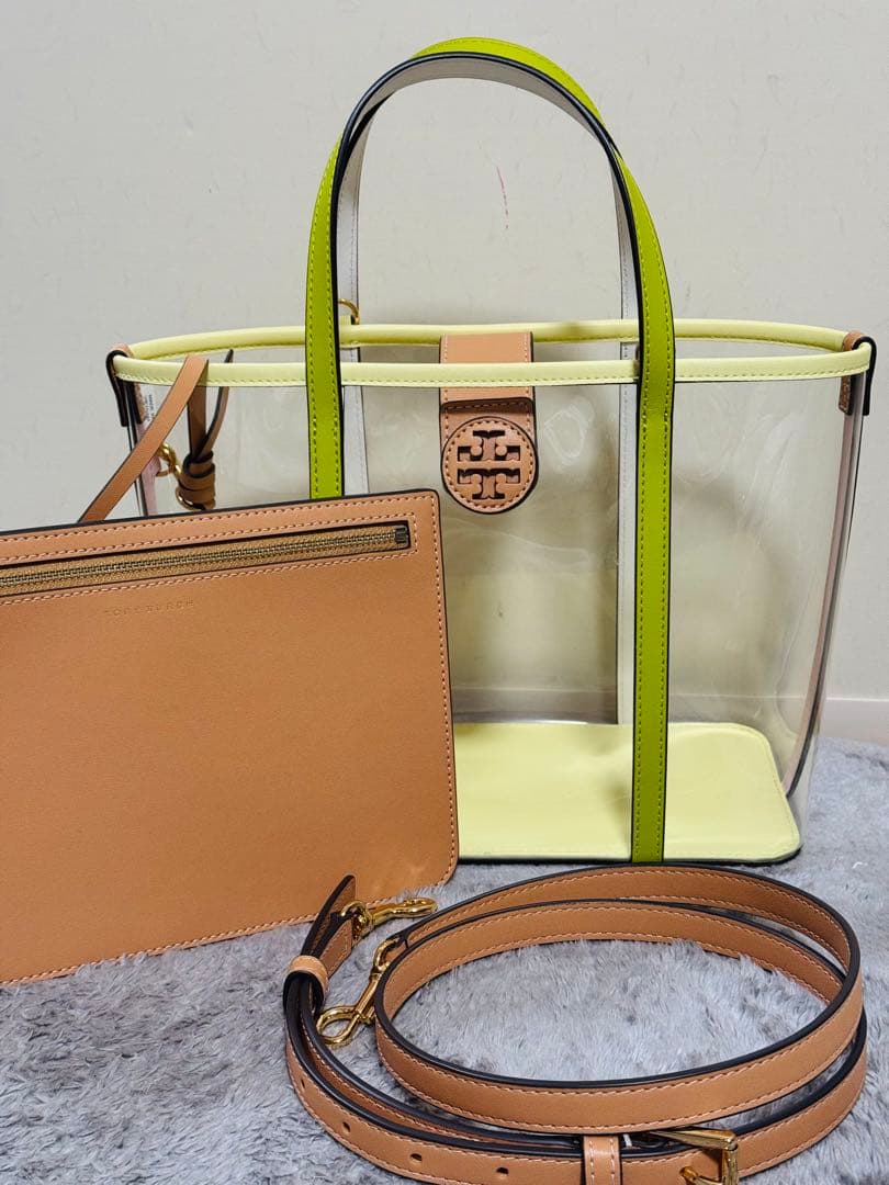 Tory Burch クリアショルダーバッグ