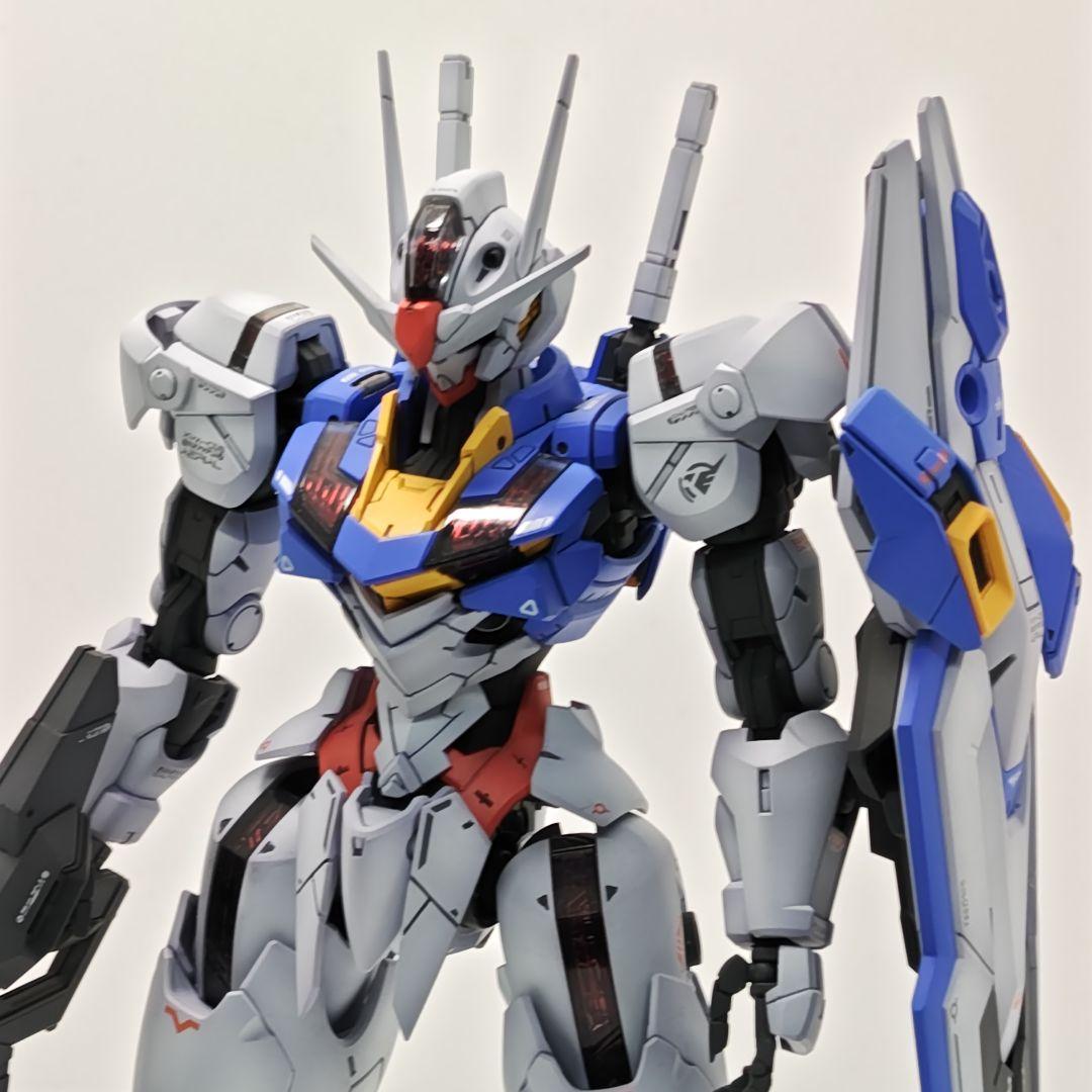 ガンプラ　フルメカニクス　ガンダムエアリアル　完成品
