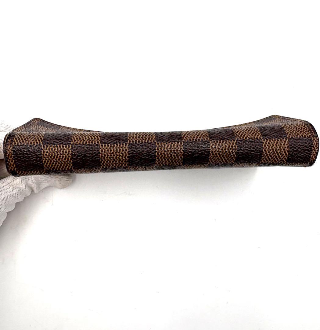 ルイヴィトン　ポシェットポルトモネクレディ　ダミエ　N61724 長財布