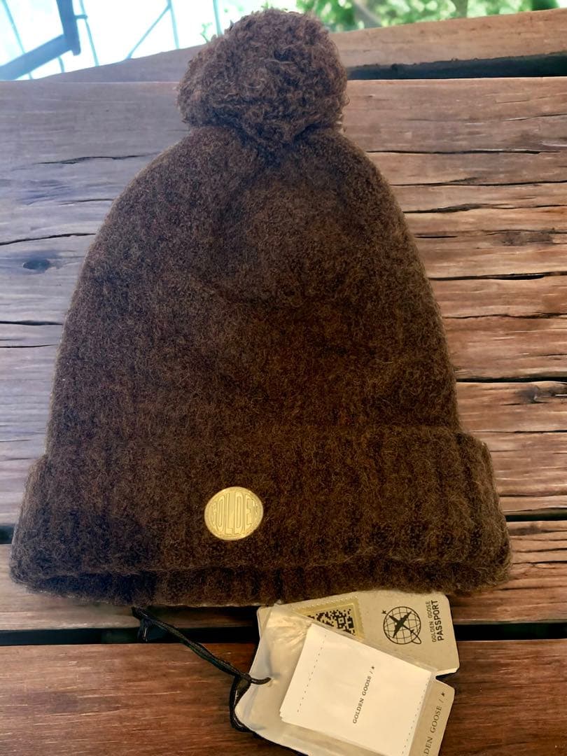 最終お値下げ・GOLDEN  WOOLKNITCAPタグ付き(完売品)