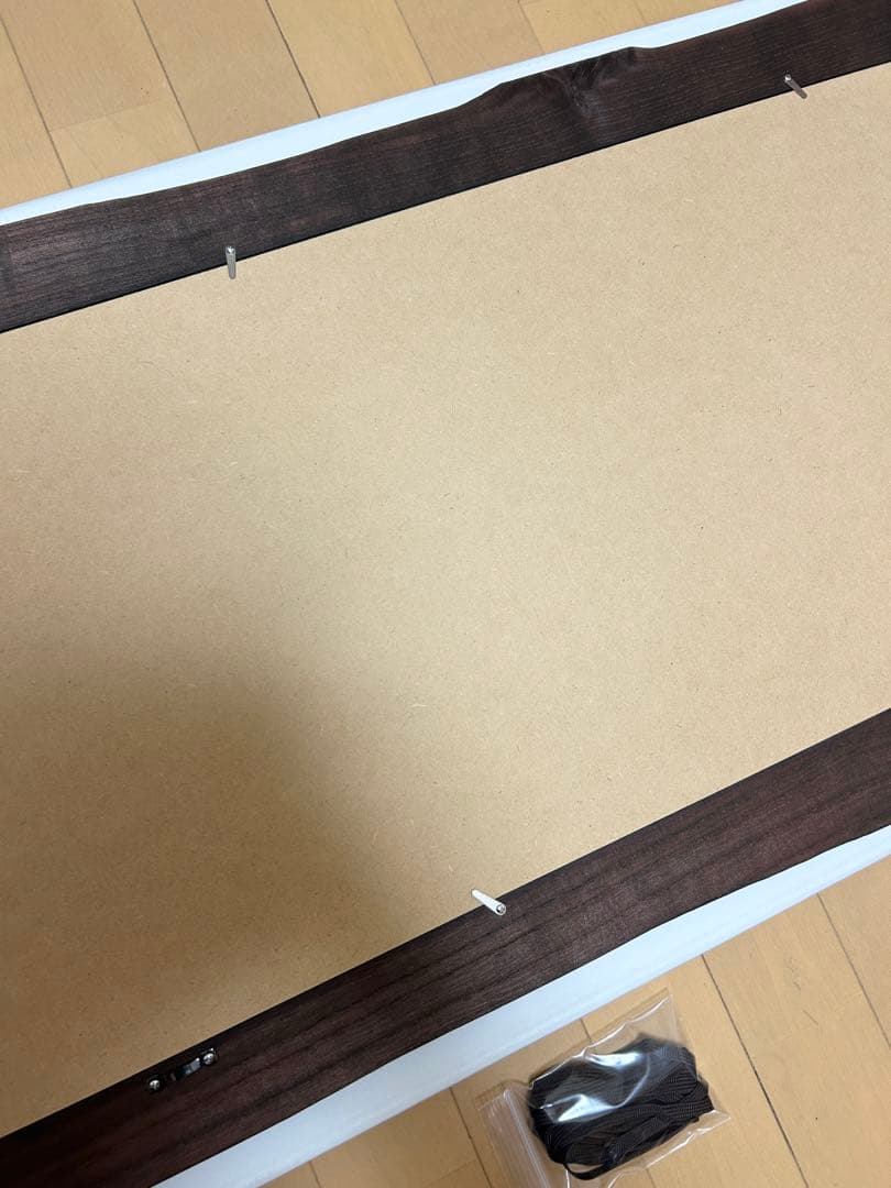 越後桐 手ぬぐい額 天然木 新潟県産 桐 額 アート インテリア