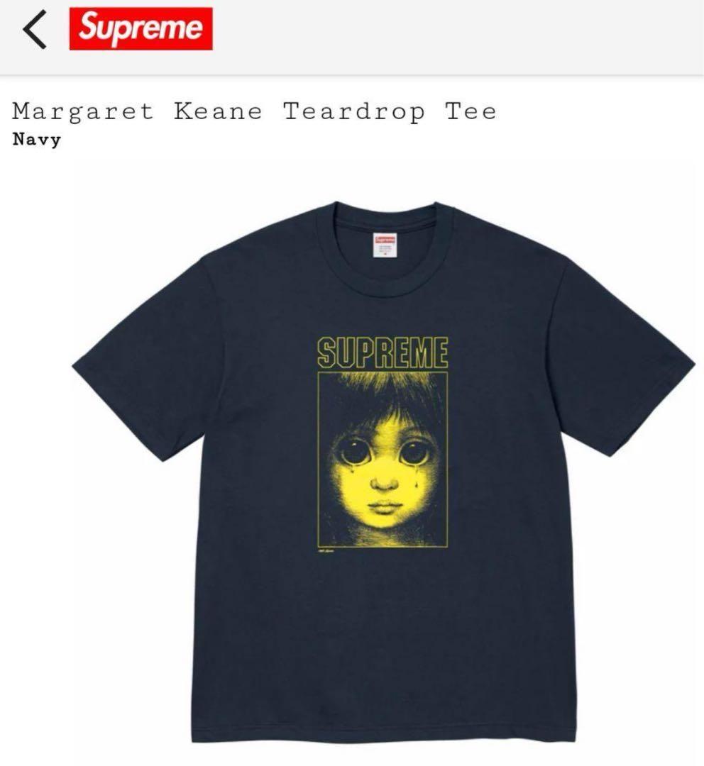 Supreme Margaret Keane Teardrop Tee ネイビー