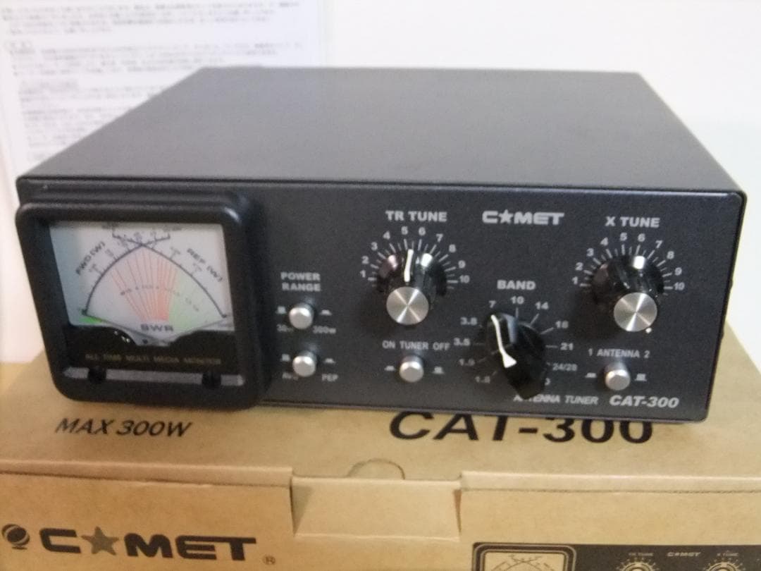 ☆Akiちゃん専用　コメット　アンテナチューナー　CAT-300（現状渡し）