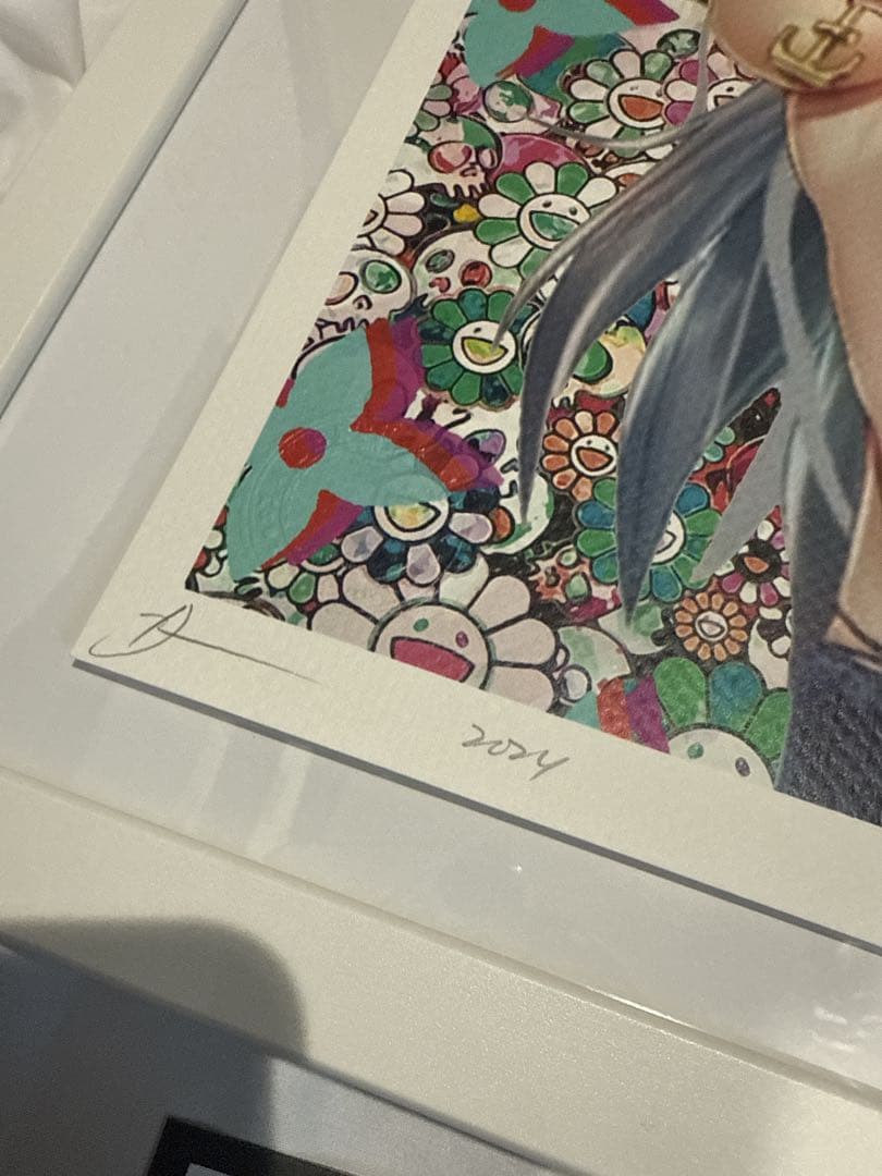 世界限定100枚　DEATH NYC 女の子　現代アートポスター　村上隆