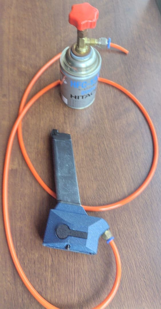 グロック、アサシンAAP01用、m4マガジンアダプター付き外部ソース化セット