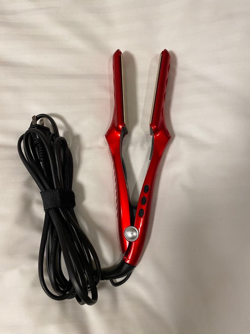 radiant ストレートヘアアイロン レッド35mm